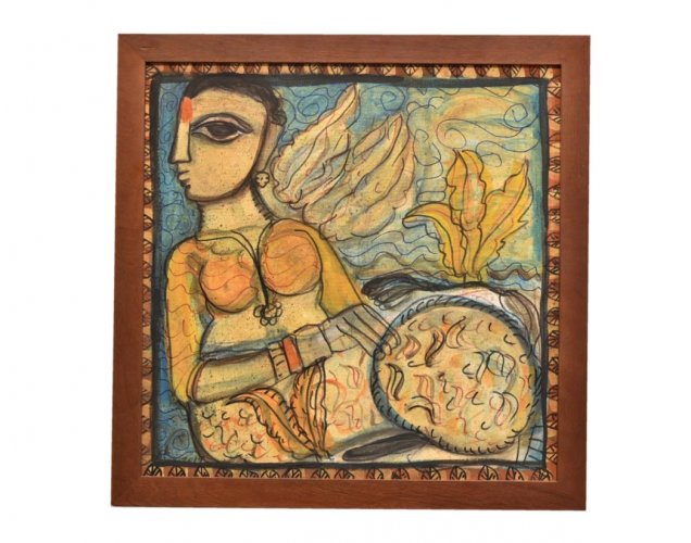Masha Art, a recent exhibition in Gurugram brought together 18 leading women artists who displayed a spectacular range of paintings, sculptures and ceramics